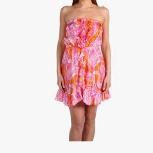 Lilly Pulitzer pink Tiernan printed Fan Dance dress, size 10